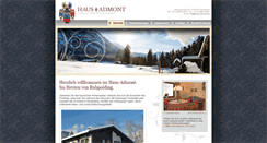 Desktop Screenshot of haus-admont.de